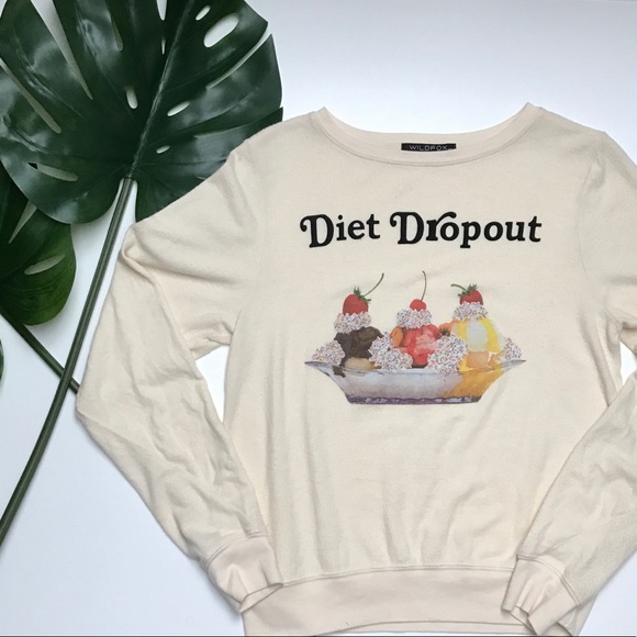diet dropout sweatshirt